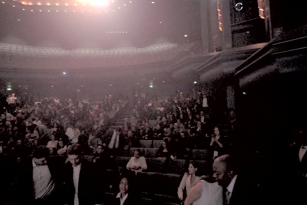 The house and balcony of the St. Lawrence Centre for the Arts, filled, Toronto Business Kick-Off 2025